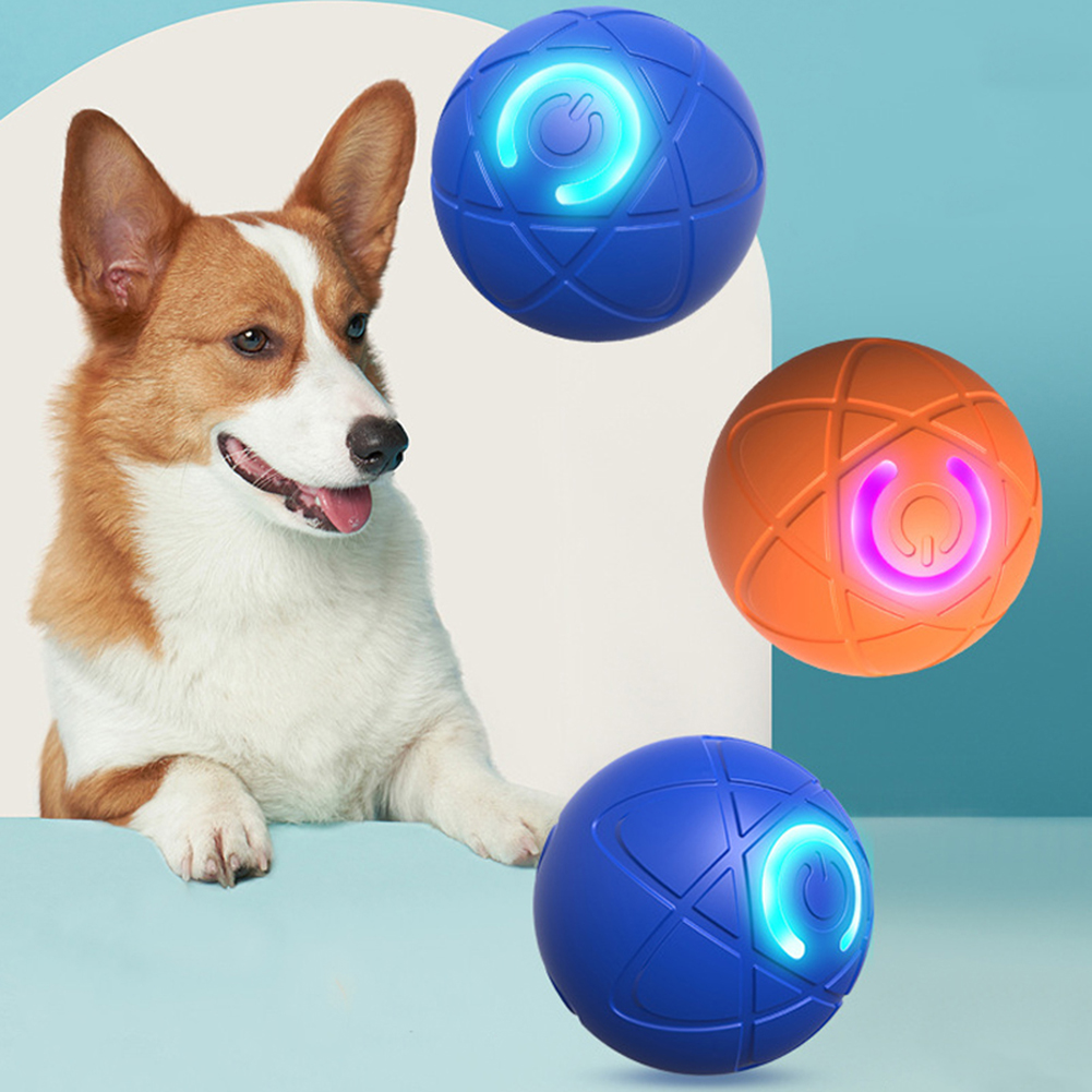 Automatic Moving Dog Ball - 스마트 인터랙티브 강아지 공: 자동 회전