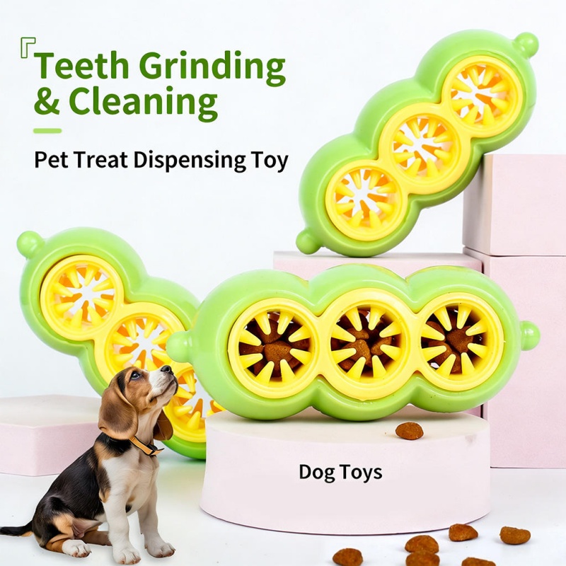 상호작용형 간식 분배 장치가 달린 강아지용 씹는 장난감 - Rubber Treat Dispensing Dog Toy 리뷰 및 가격